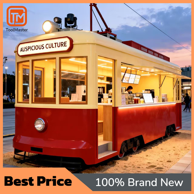 Snacks Food Stall - 【Nowy Design】Europejski Wózek Gastronomiczny w Stylu