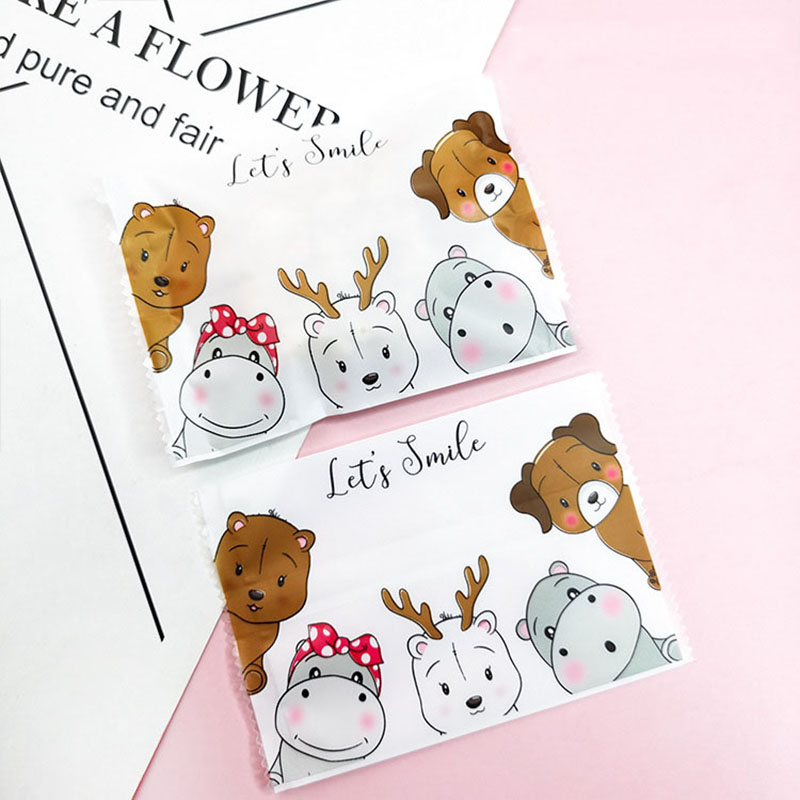 Food Snacks For Baby Shower - 100 szt. Torebki plastikowe na urodziny,