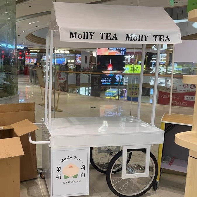 Snacks Food Stall - Wózek gastronomiczny z możliwością personalizacji, mobilna