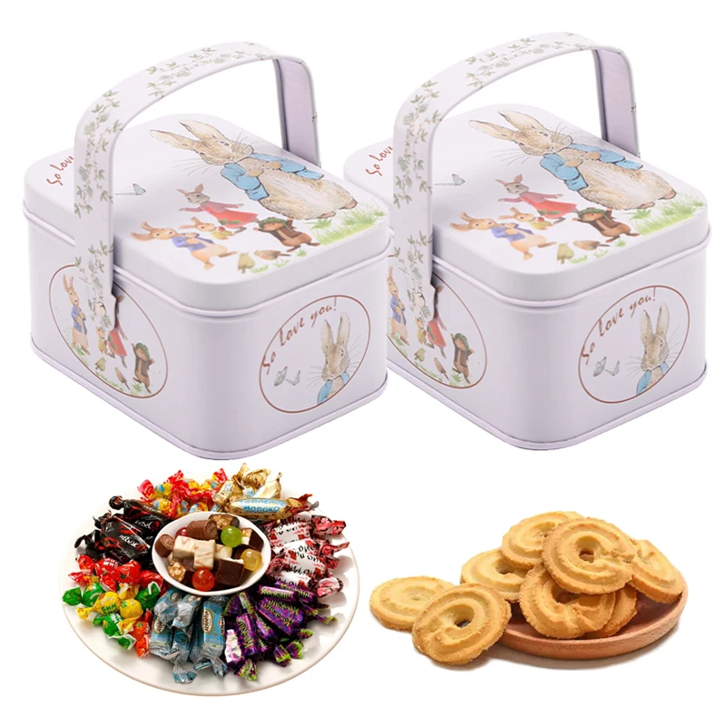 Food Snacks For Baby Shower - Pojemnik na ciasteczka w stylu vintage