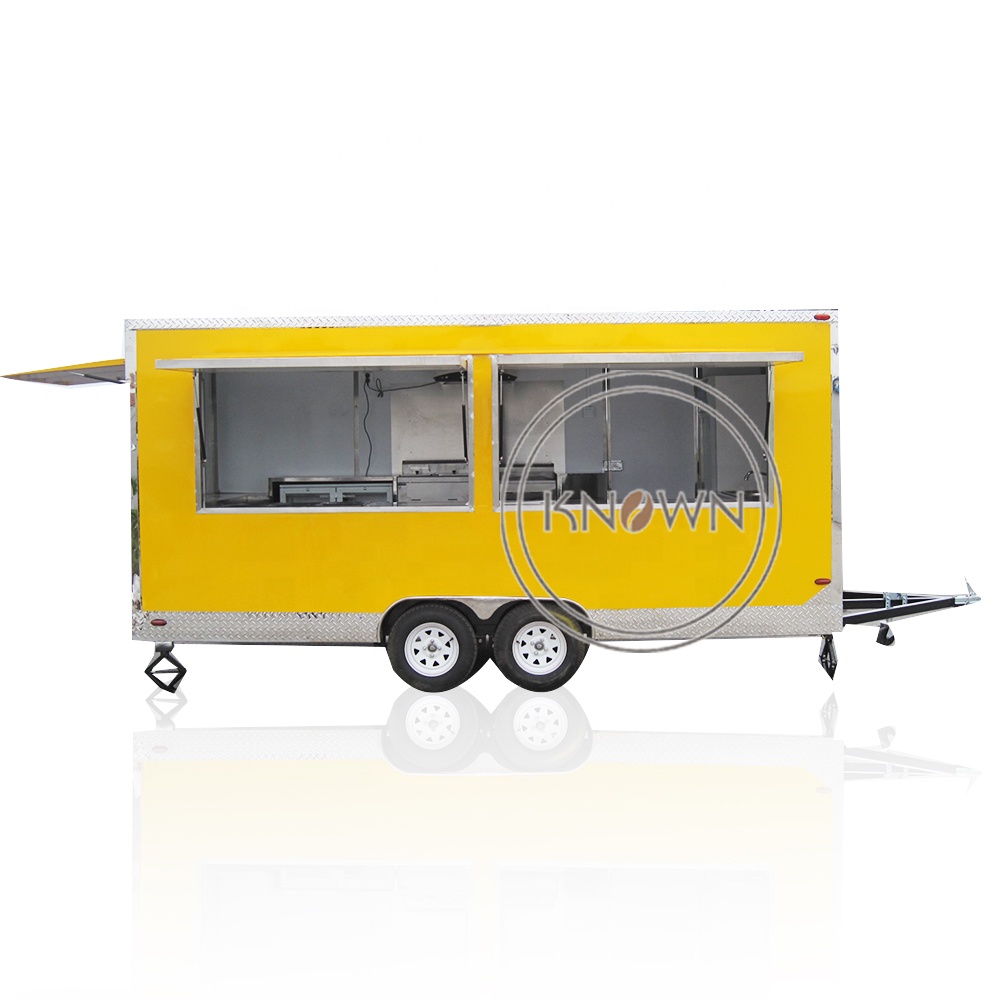 Food Truck With Snacks - OEM Mobilna przyczepa kempingowa Kuchnia Food