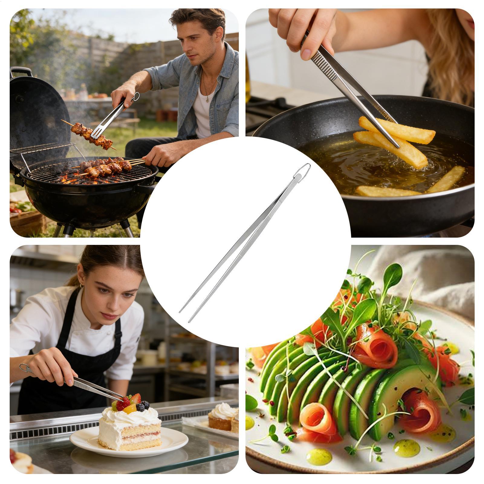 Szczypce kuchenne, pinceta, ch – Food Snacks For Party recenzja i cena