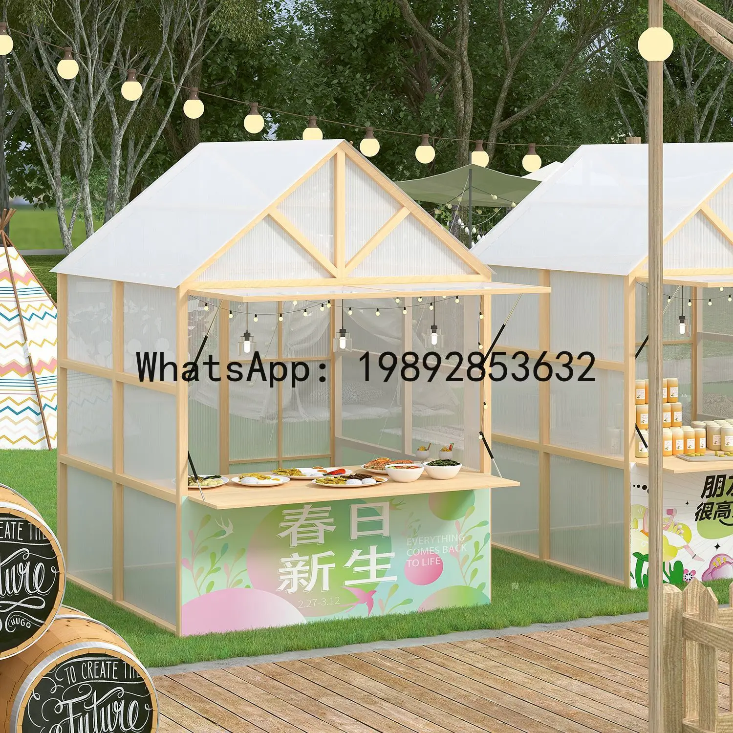 Stojak na stragan Z2-28, strag – Snacks Food Stall recenzja i cena