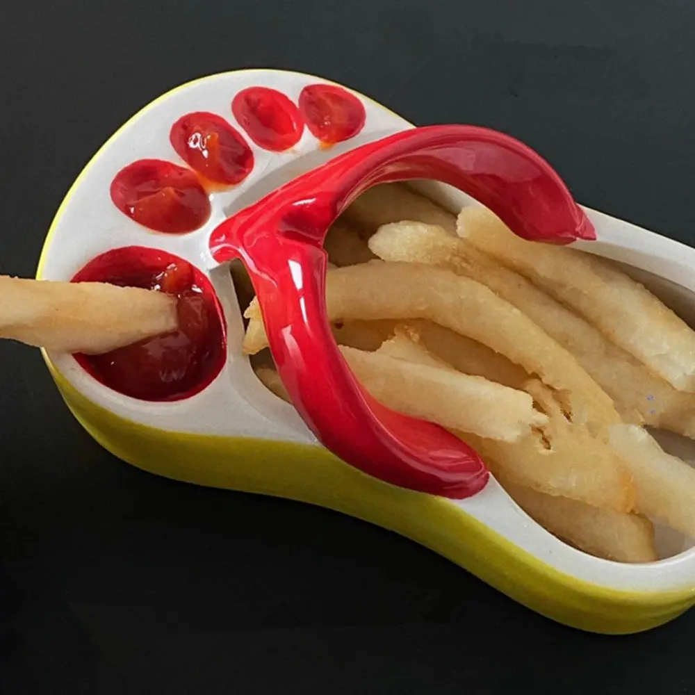 Kreatywny talerz na frytki w k – Food Snacks Restaurant recenzja i cena
