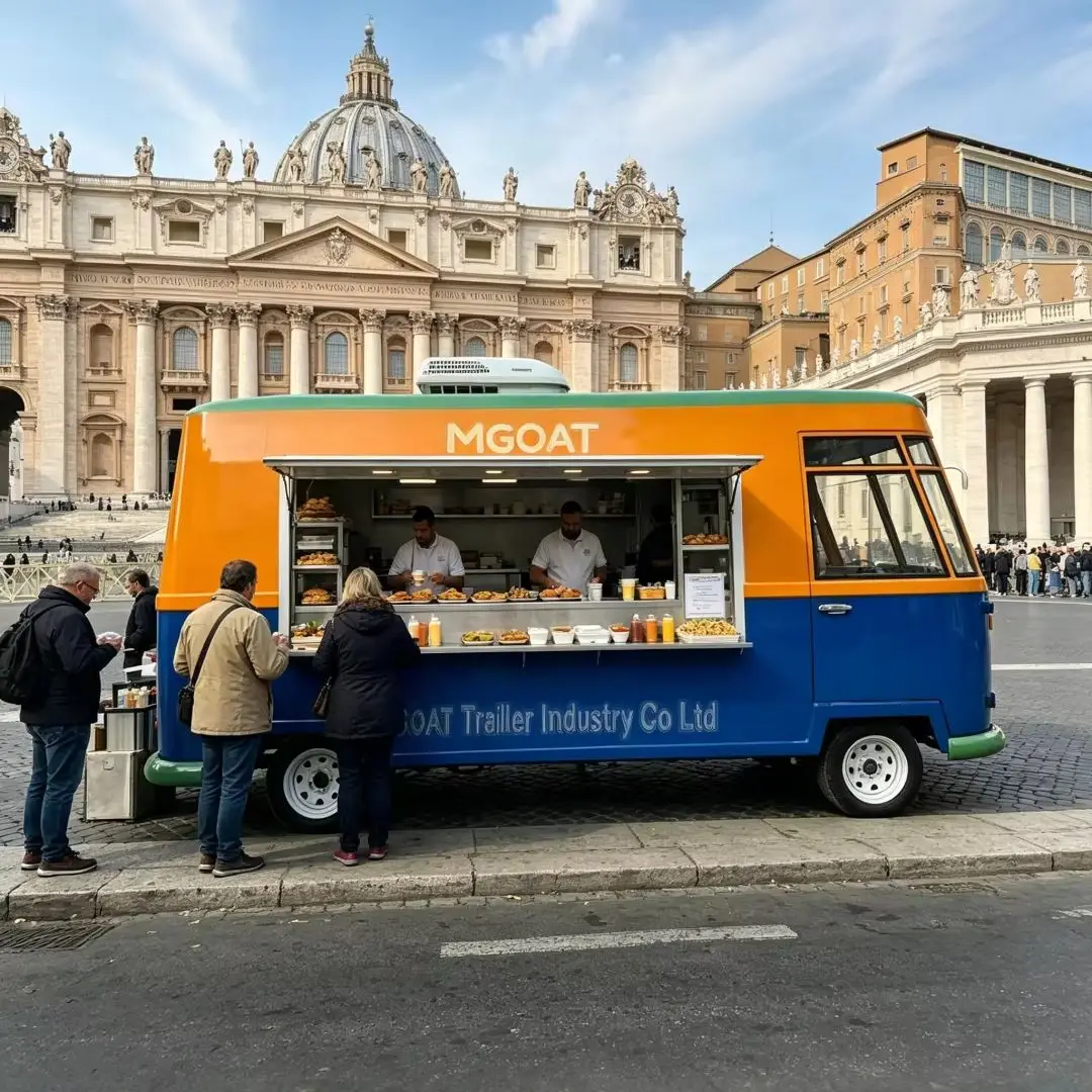 Komercyjny mobilny wózek gastr – Food Truck With Snacks recenzja i cena