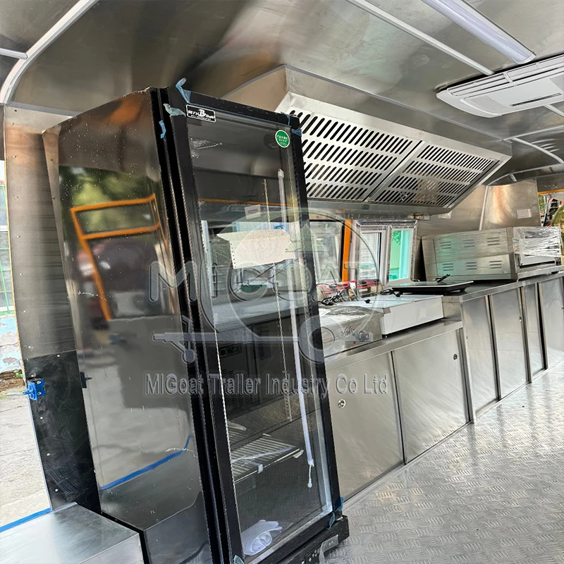 Komercyjny mobilny wózek gastr – Food Truck With Snacks recenzja i cena