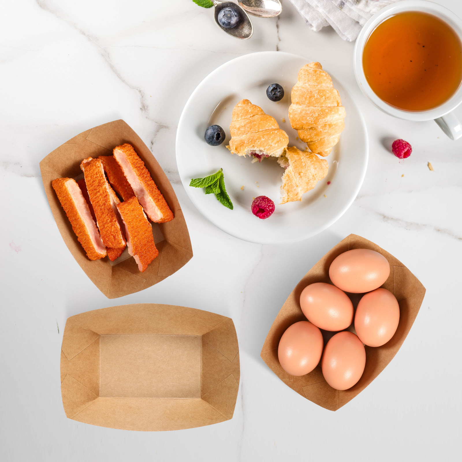 50 sztuk jednorazowych pojemni – Food Snacks For Party recenzja i cena
