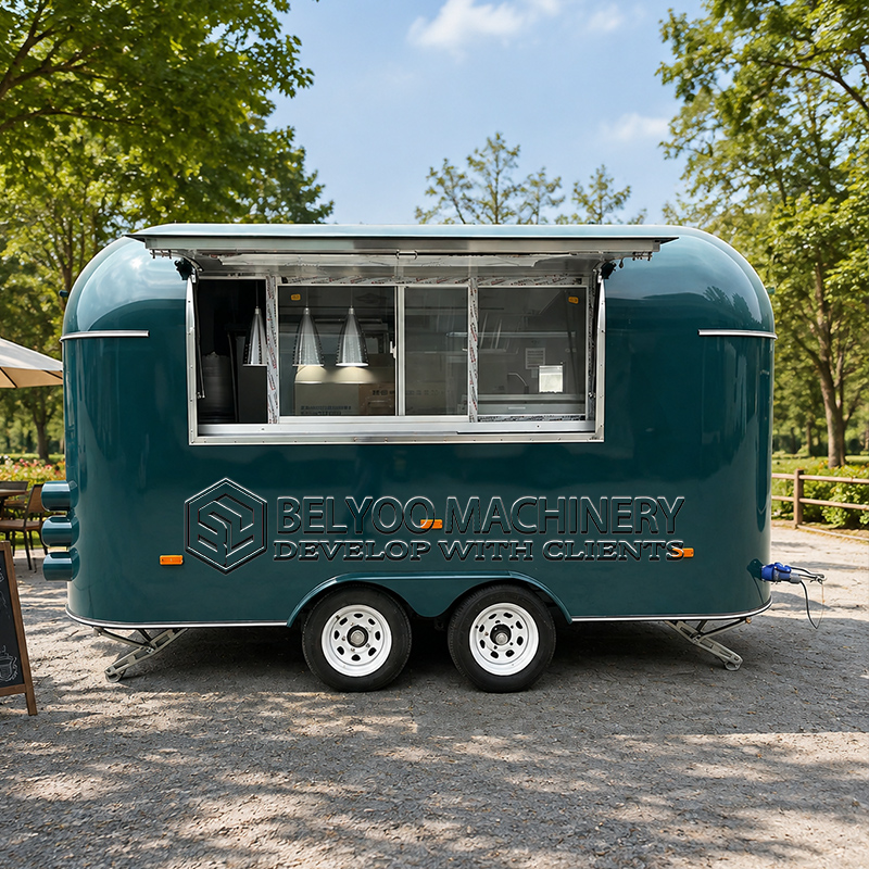 Belyoo Komercyjna Przyczepa Ga – Food Truck With Snacks recenzja i cena