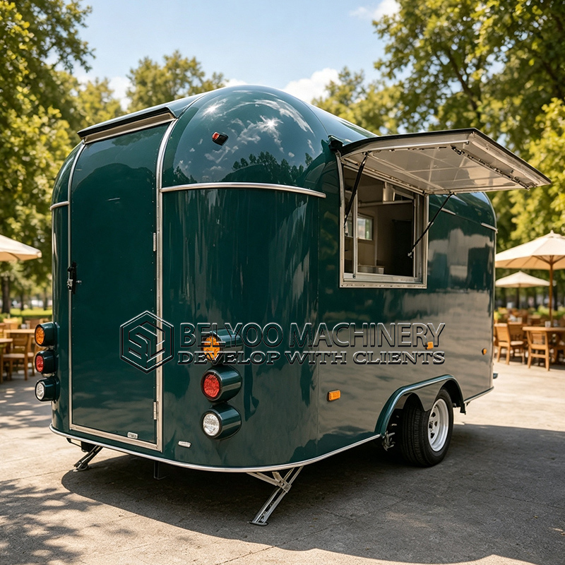Belyoo Komercyjna Przyczepa Ga – Food Truck With Snacks recenzja i cena