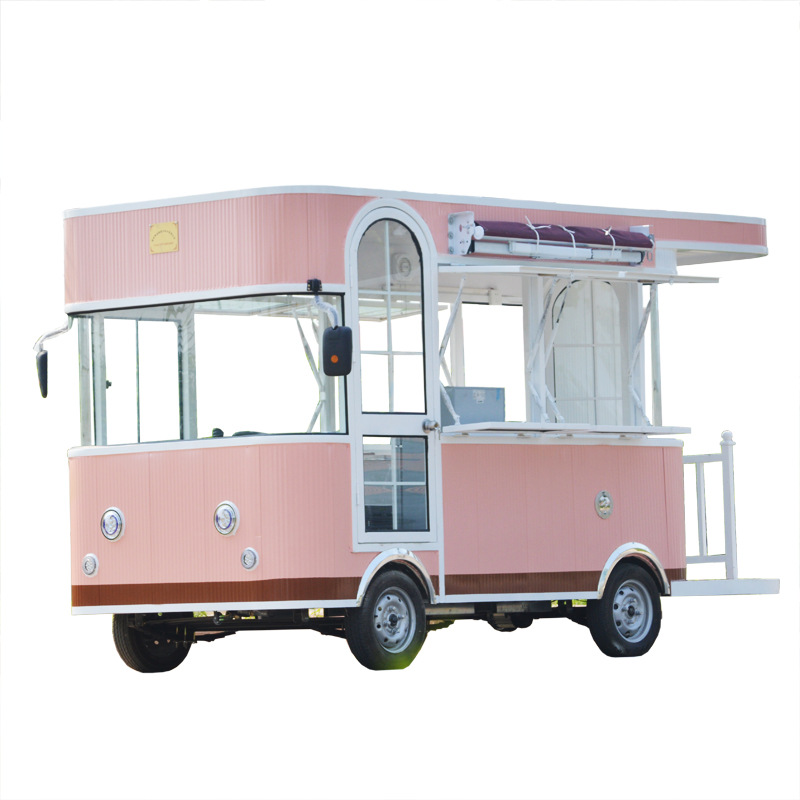 Przenośna przyczepa do lodów O – Food Truck With Snacks recenzja i cena