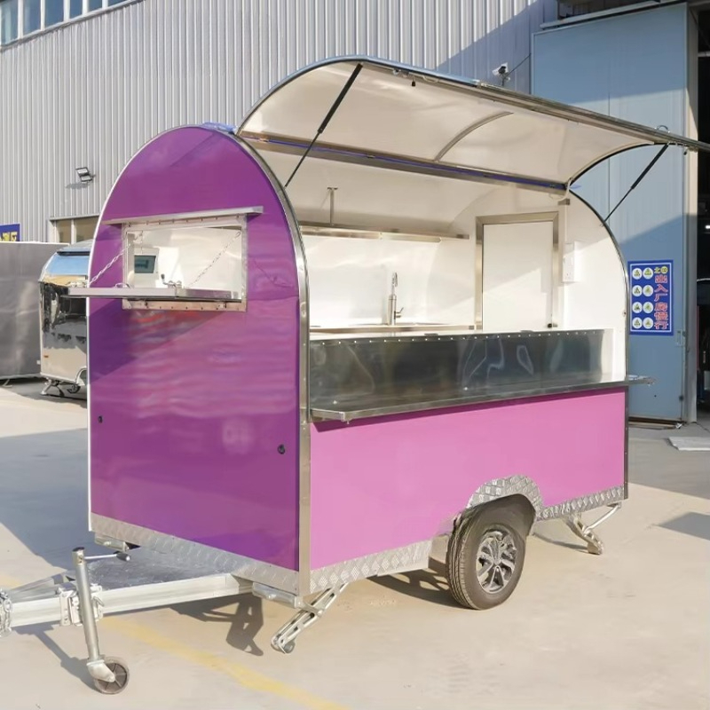 Przyczepa gastronomiczna na ul – Snacks Food Stall recenzja i cena