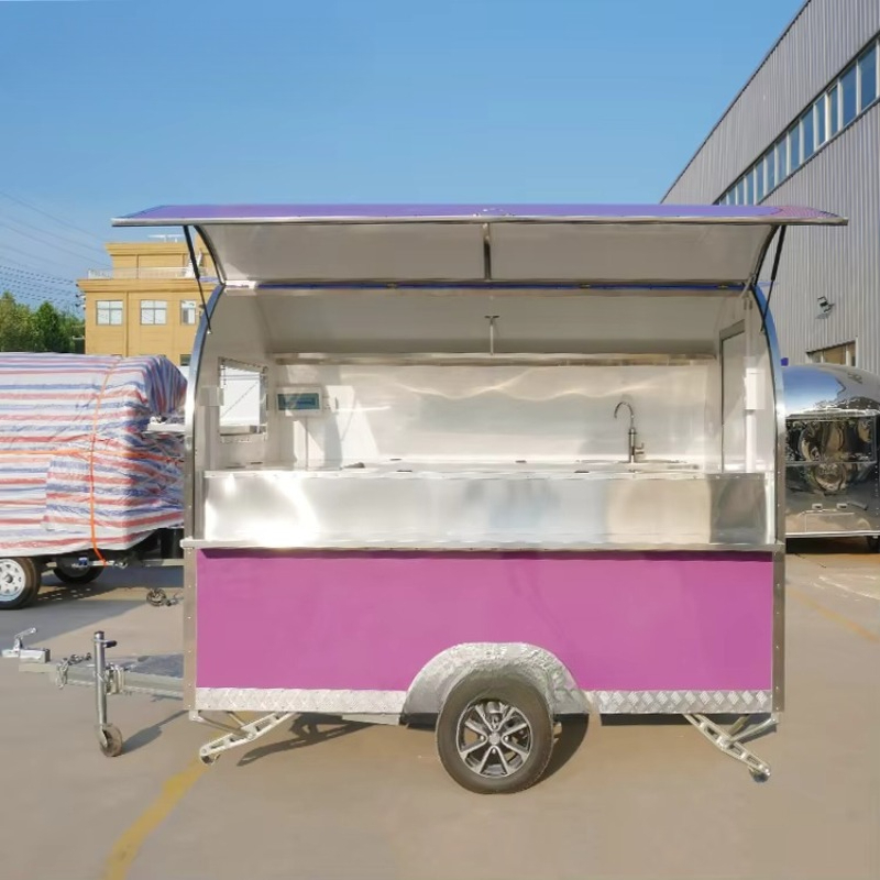 Przyczepa gastronomiczna na ul – Snacks Food Stall recenzja i cena