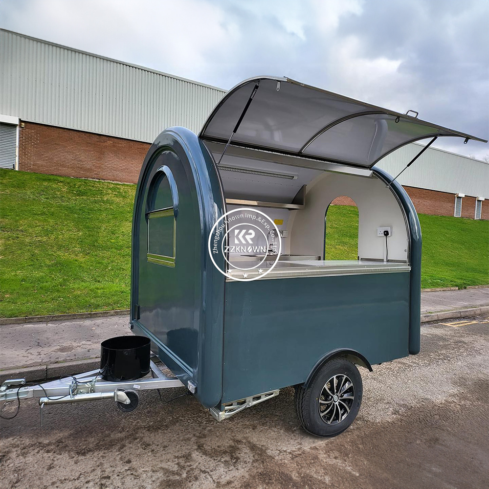 Przyczepa gastronomiczna, wóze – Food Truck With Snacks recenzja i cena