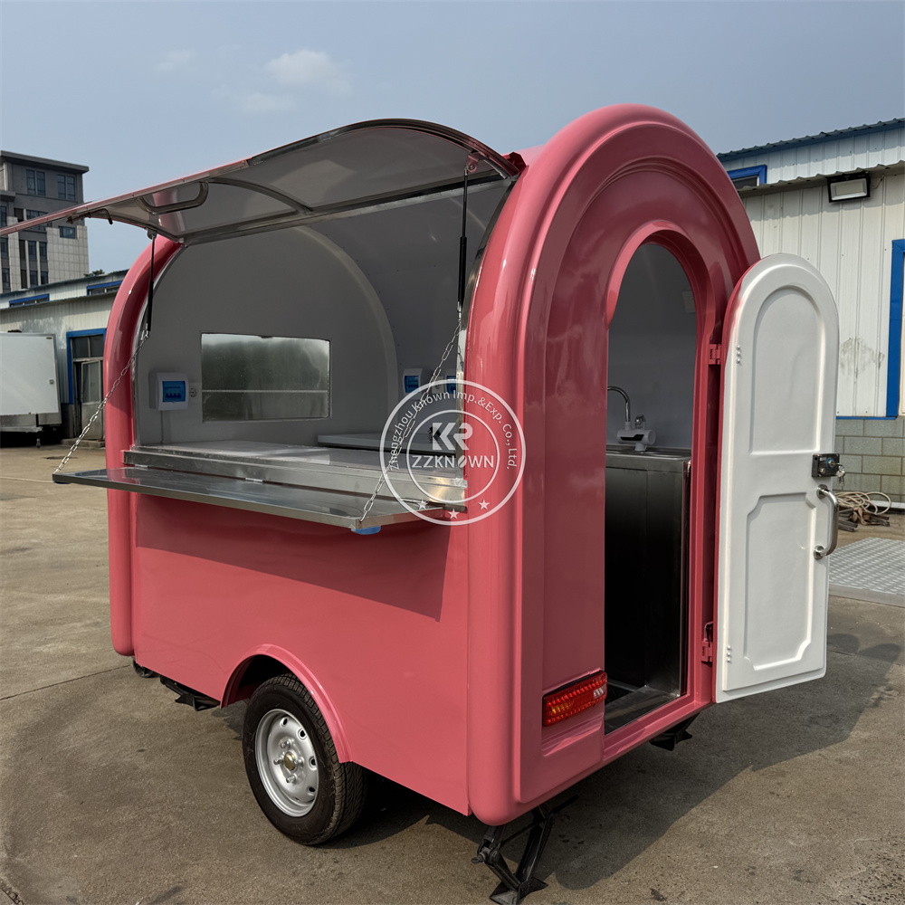 Przyczepa gastronomiczna, mobi – Food Truck With Snacks recenzja i cena