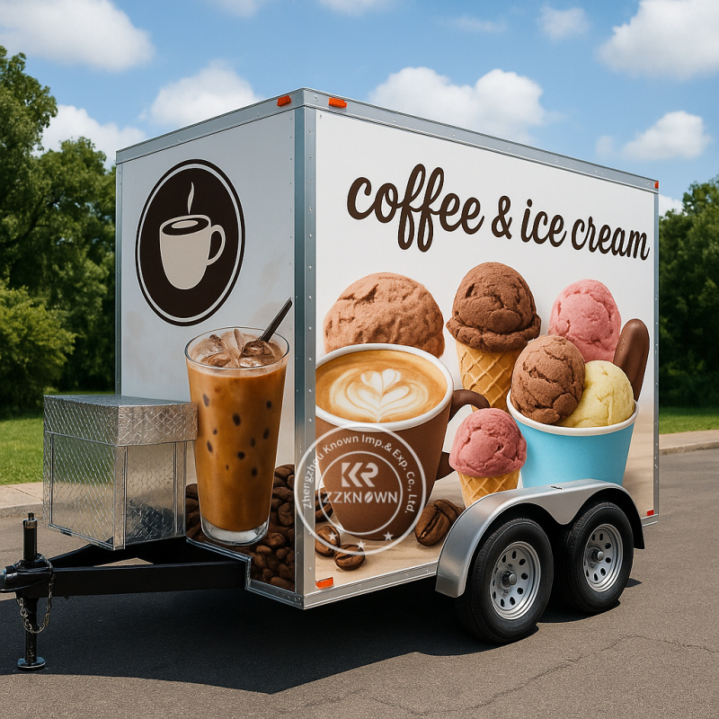 Nowoczesne mobilne kuchnie na  – Food Truck With Snacks recenzja i cena