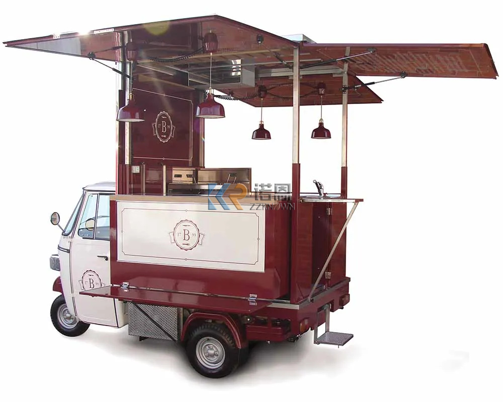 Wielofunkcyjne wózki do kawy P – Food Truck With Snacks recenzja i cena