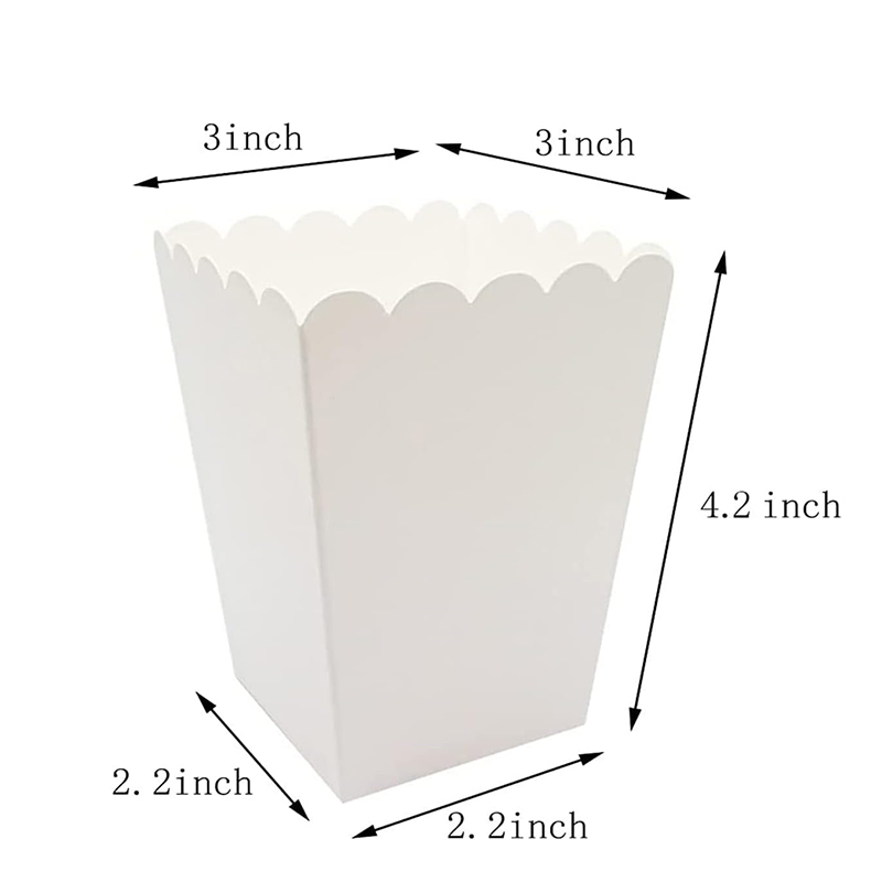 12 sztuk papierowych kartonów  – Food Snacks For Party recenzja i cena