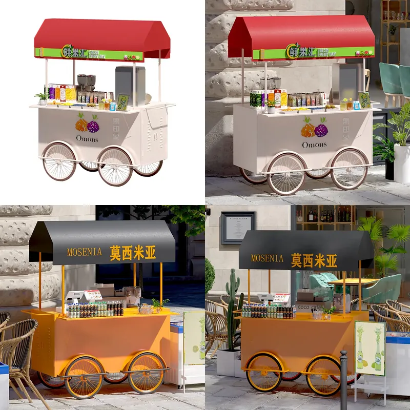 Przenośny wózek gastronomiczny – Snacks Food Stall recenzja i cena