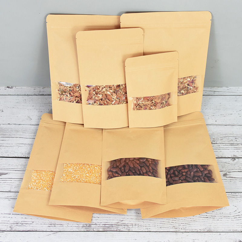 20/50szt Kraft Paper Zip Lock  – Food Snacks For Party recenzja i cena