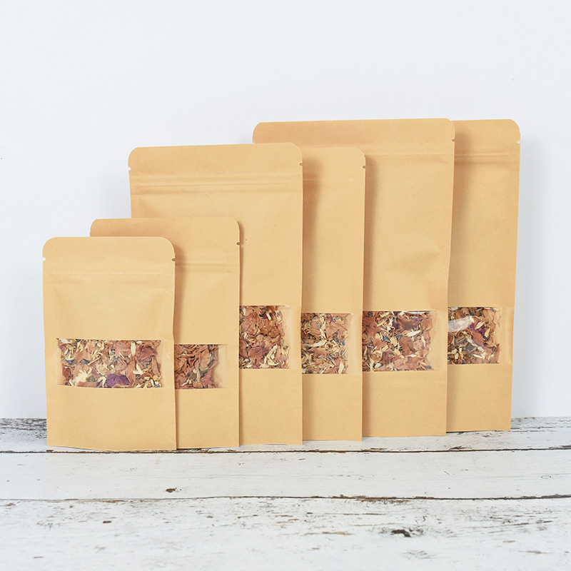 20/50szt Kraft Paper Zip Lock  – Food Snacks For Party recenzja i cena