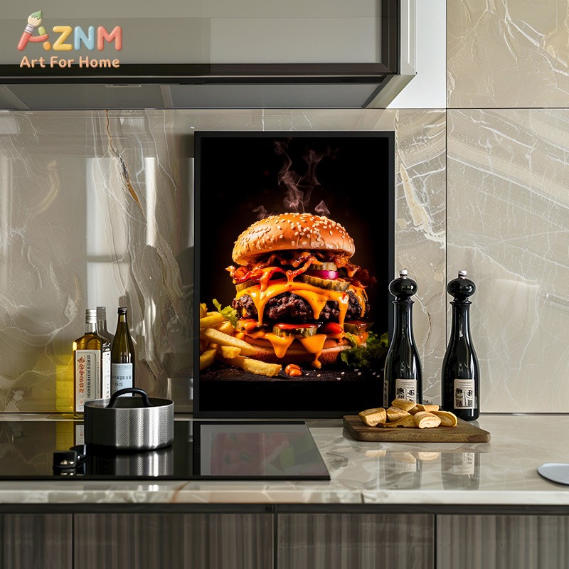 AZNM Gourmet Food Canvas Poste – Food Snacks Restaurant recenzja i cena