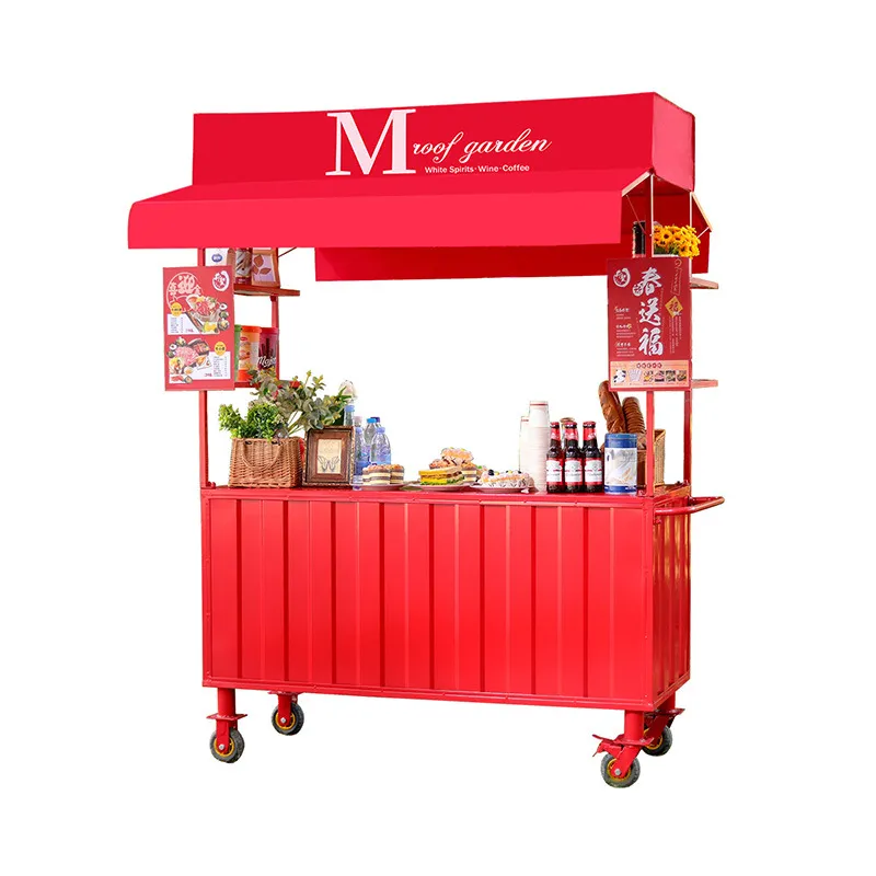 Wózek gastronomiczny z kutego  – Snacks Food Stall recenzja i cena