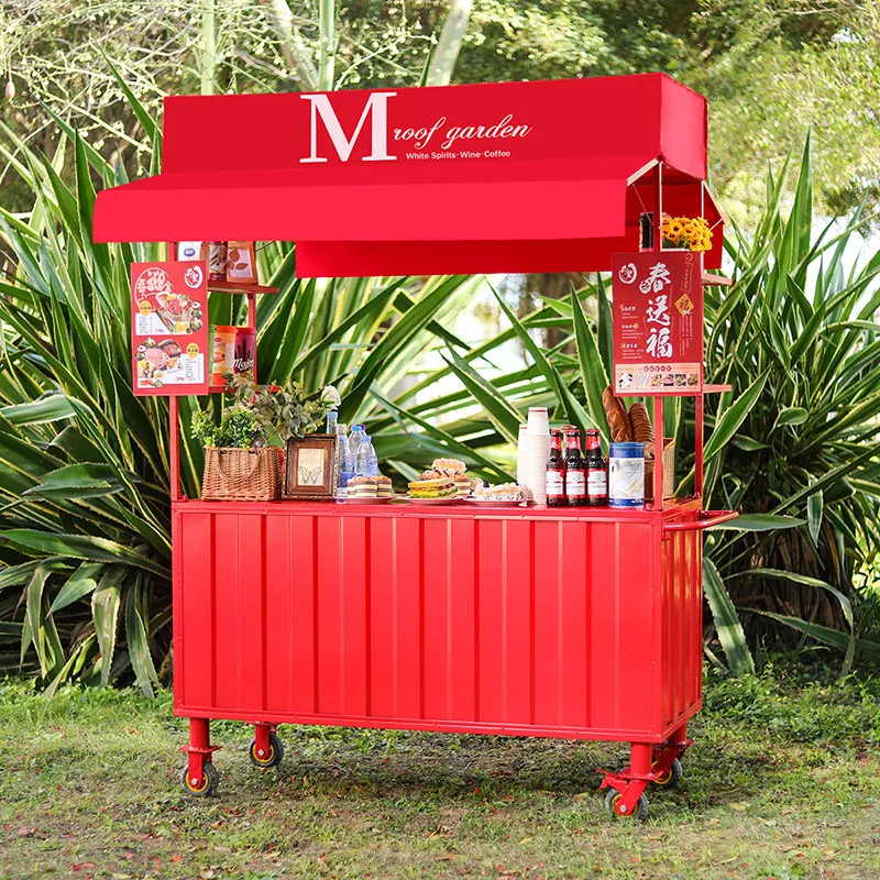 Wózek gastronomiczny z kutego  – Snacks Food Stall recenzja i cena