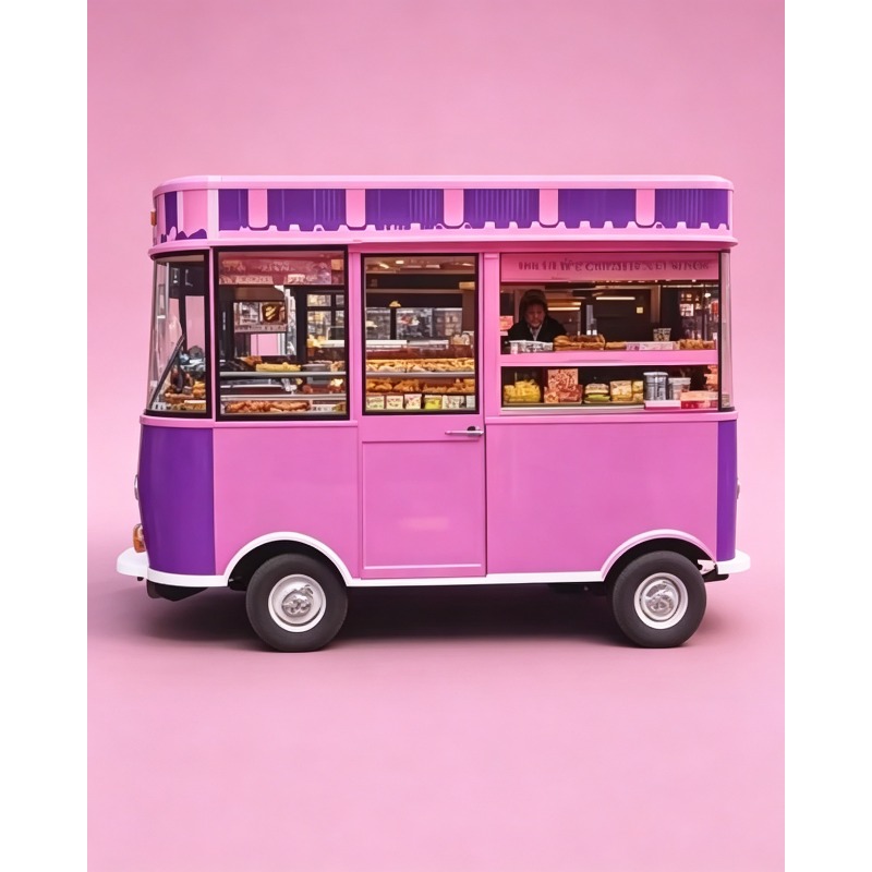 Wysokiej jakości przyczepa gas – Food Truck With Snacks recenzja i cena