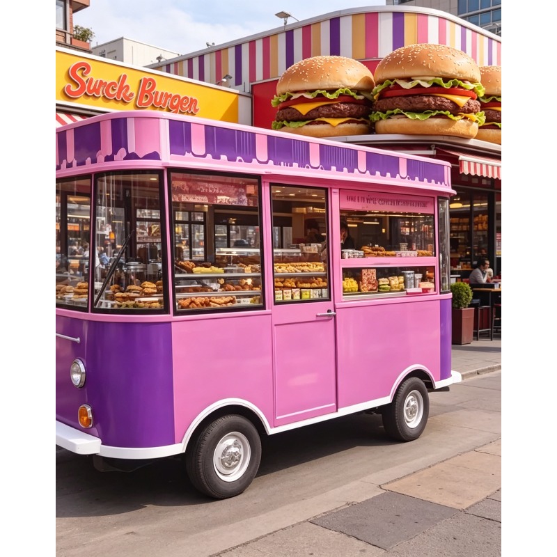 Wysokiej jakości przyczepa gas – Food Truck With Snacks recenzja i cena