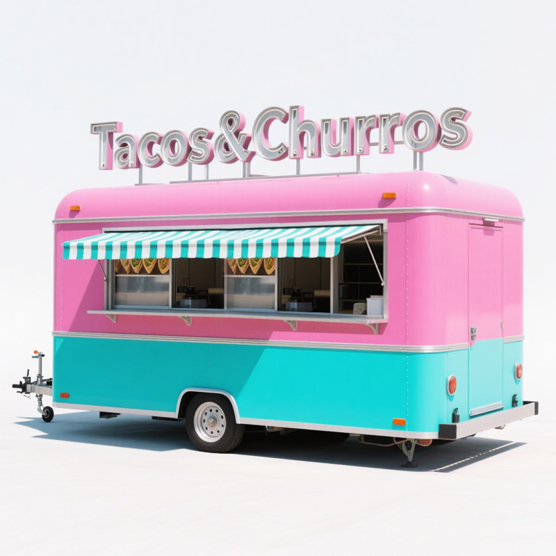 Wysokiej jakości przyczepa gas – Food Truck With Snacks recenzja i cena
