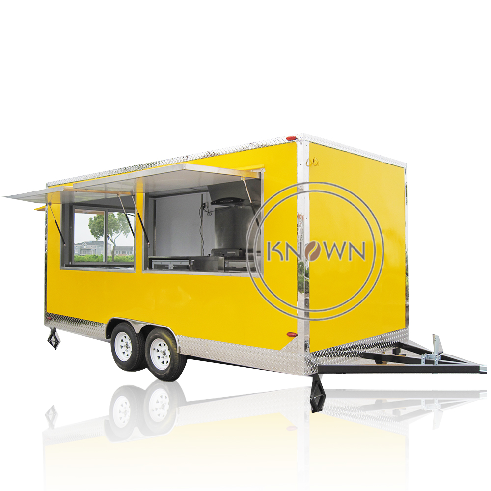 OEM Mobilna przyczepa kempingo – Food Truck With Snacks recenzja i cena